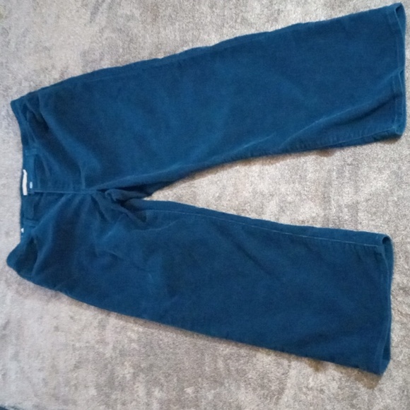Levi's Ribcage Straight ankle teal corduroys - Picture 1 of 12